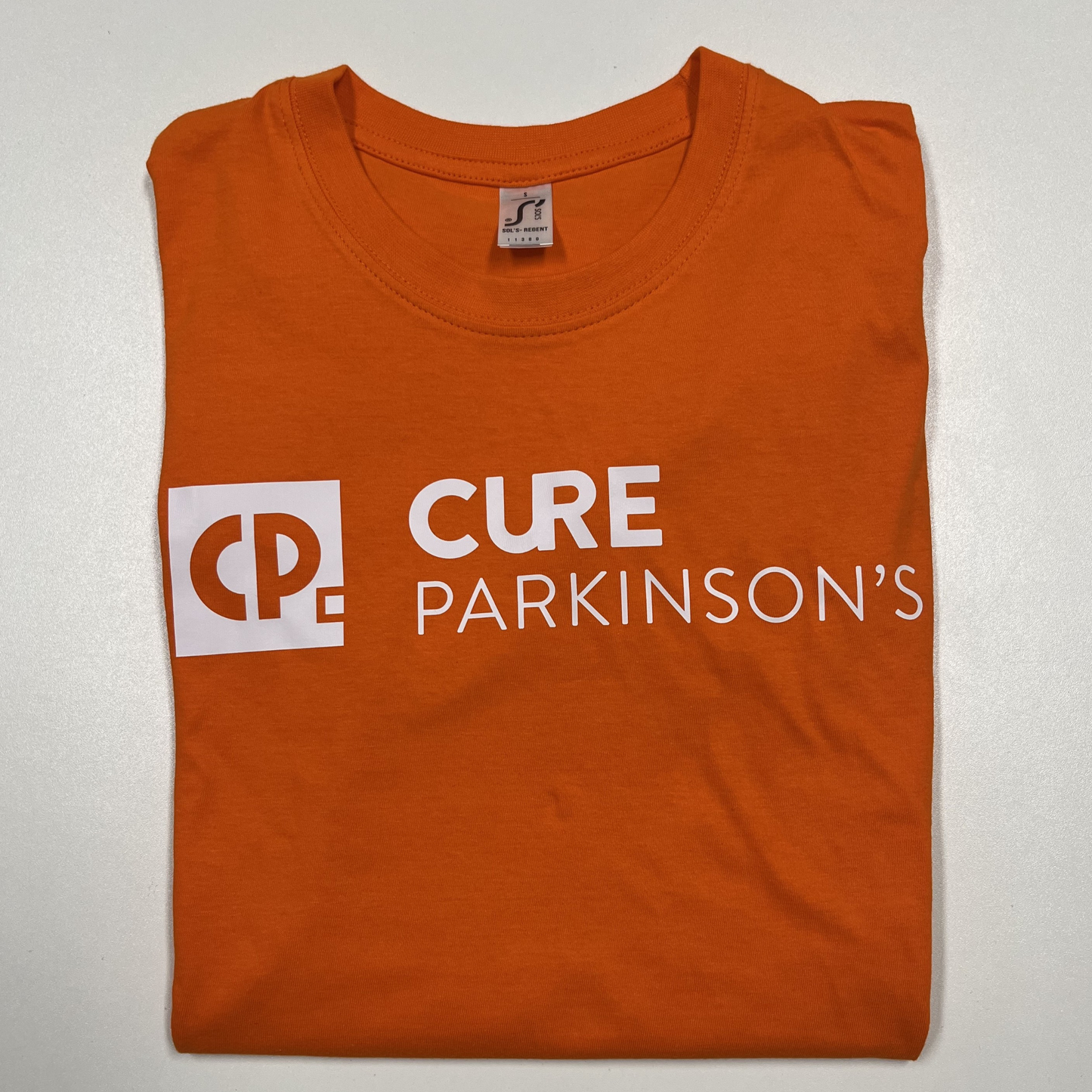 Cure Parkinson's T-shirt: Orange