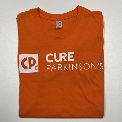 Cure Parkinson's T-shirt: Orange