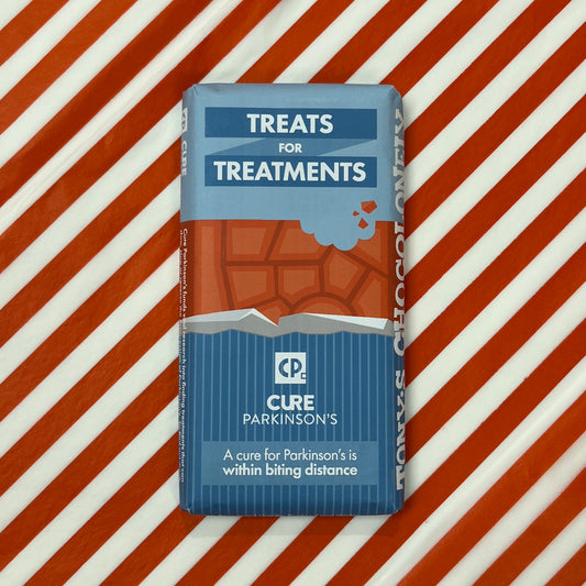 Tony's Chocolonely X Cure Parkinson's Milk Chocolate Bar