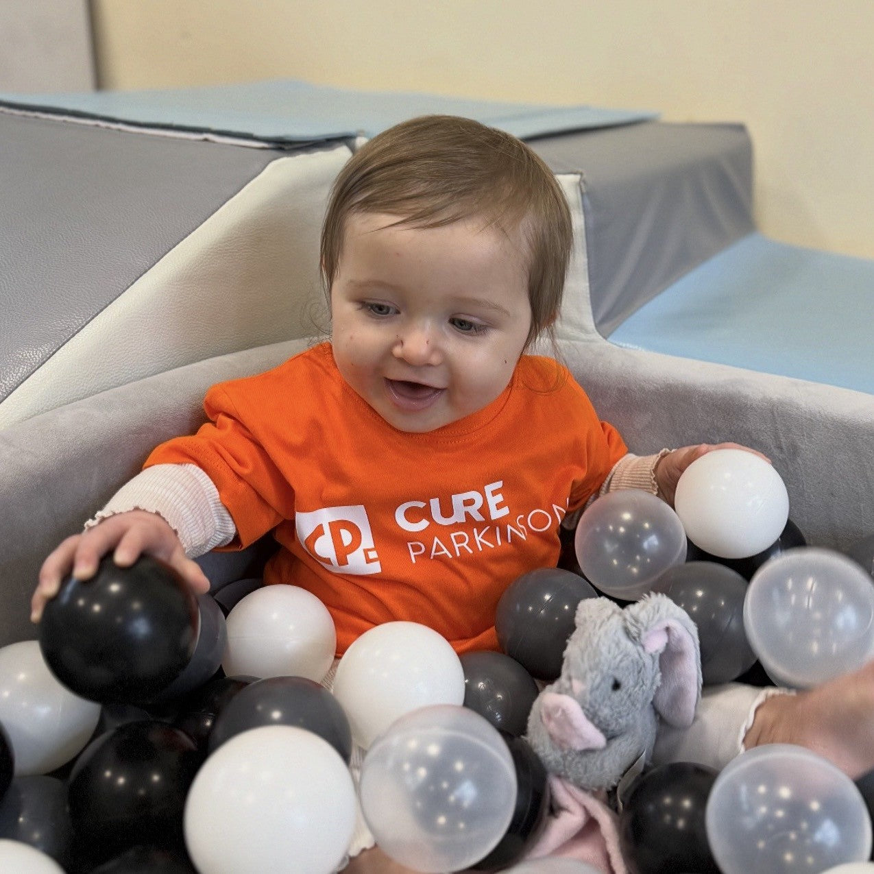 Cure Parkinson's Kids' T-shirt: Orange
