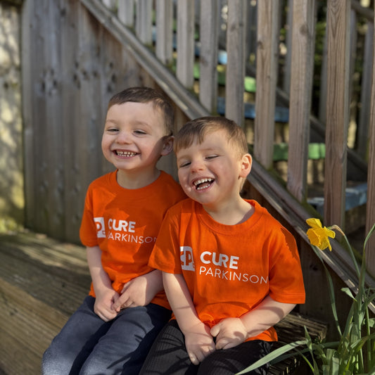 Cure Parkinson's Kids' T-shirt: Orange