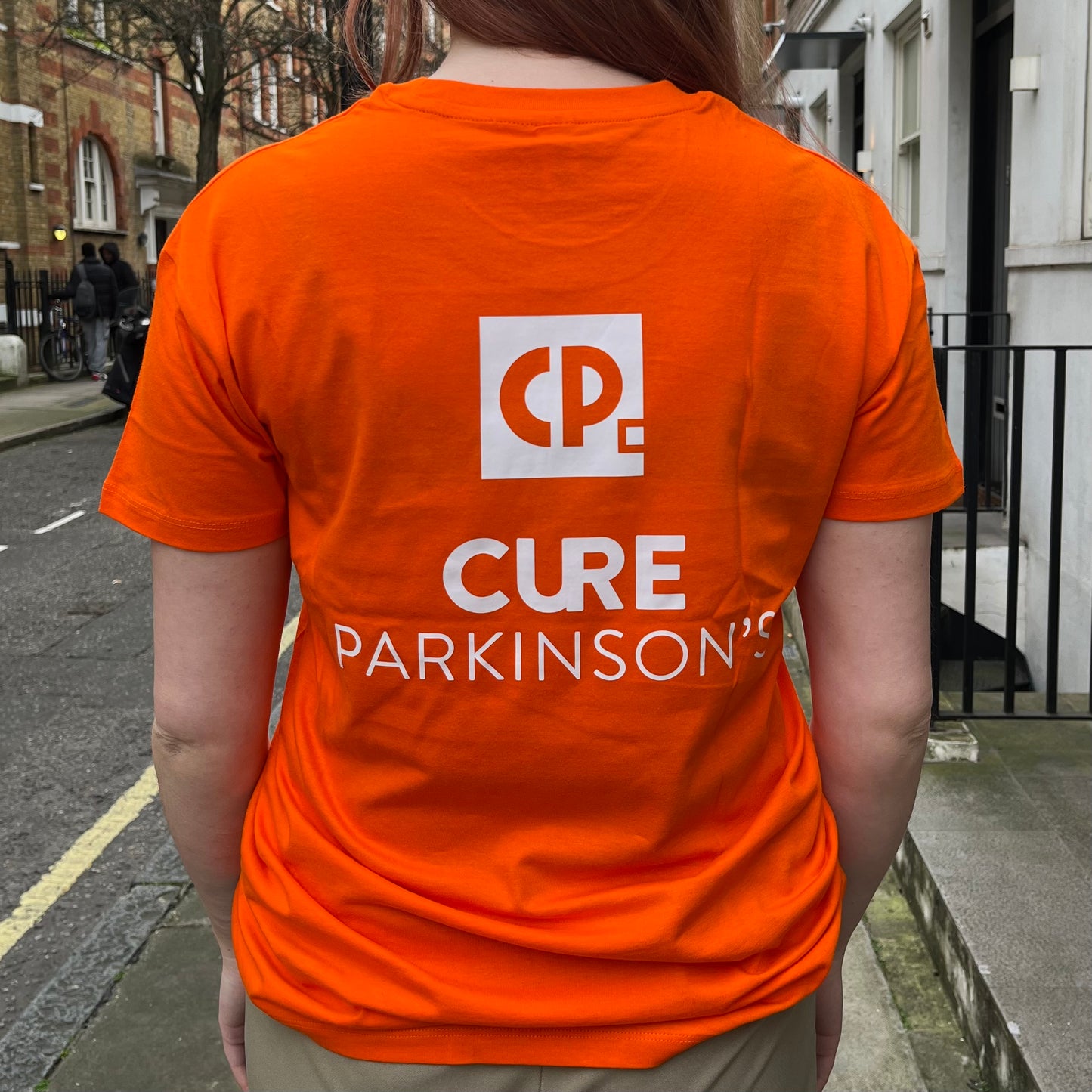 Cure Parkinson's T-shirt: Orange
