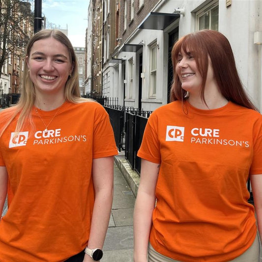 Cure Parkinson's T-shirt: Orange